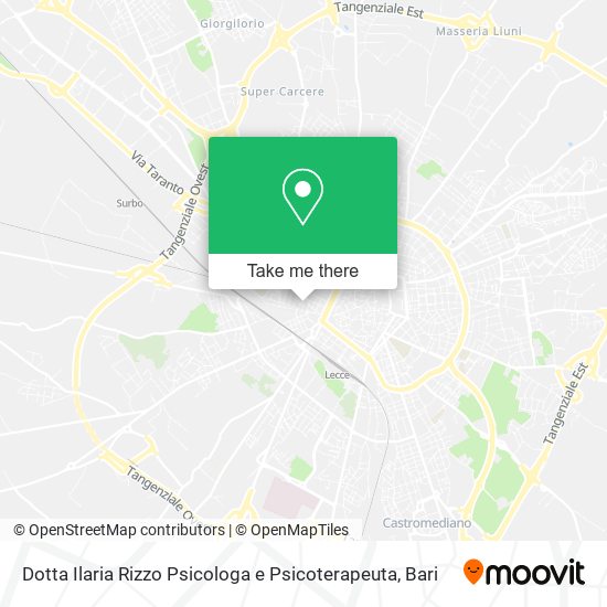 Dotta Ilaria Rizzo Psicologa e Psicoterapeuta map