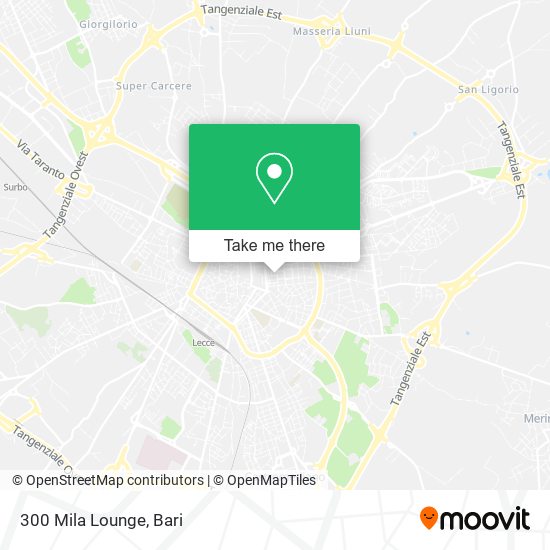 300 Mila Lounge map