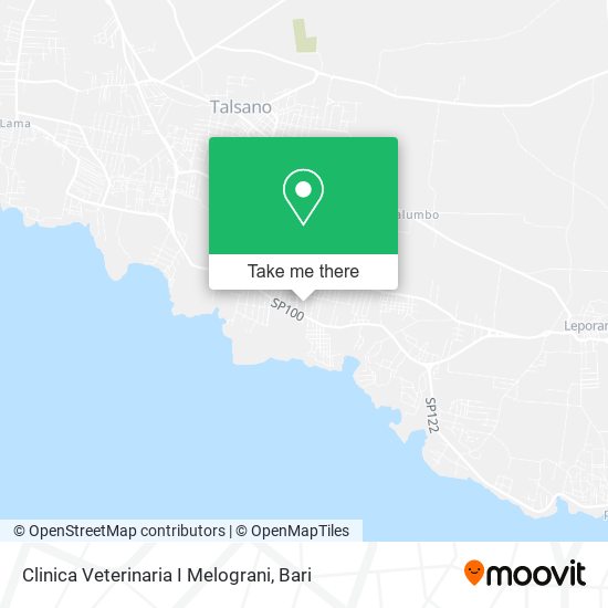 Clinica Veterinaria I Melograni map