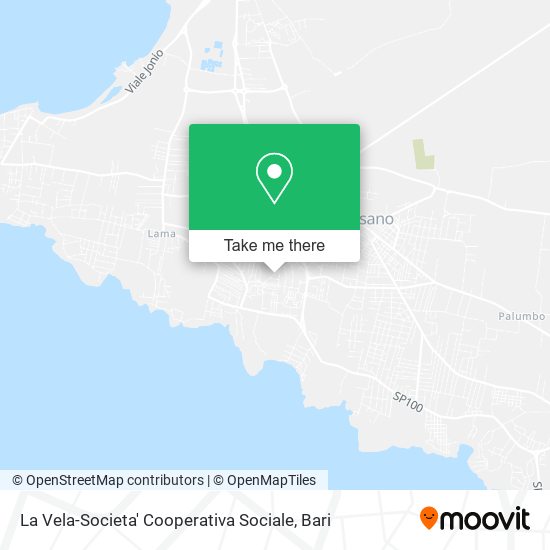 La Vela-Societa' Cooperativa Sociale map