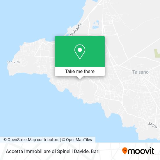 Accetta Immobiliare di Spinelli Davide map