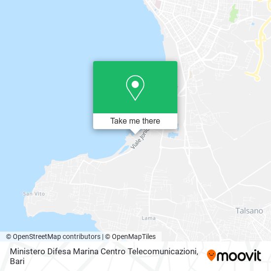 Ministero Difesa Marina Centro Telecomunicazioni map