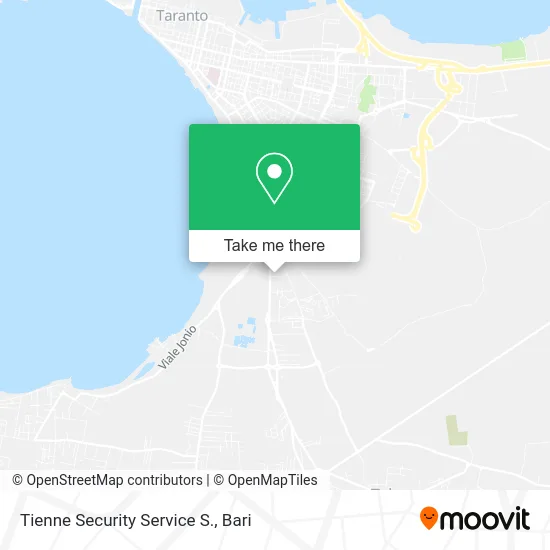 Tienne Security Service S. map