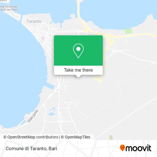 Comune di Taranto map