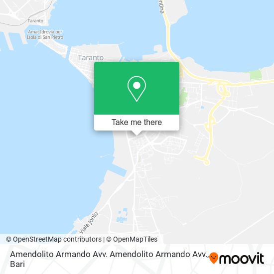 Amendolito Armando Avv. Amendolito Armando Avv. map