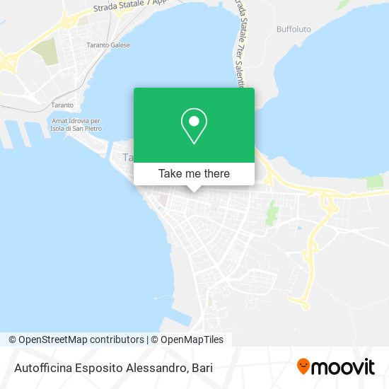Autofficina Esposito Alessandro map