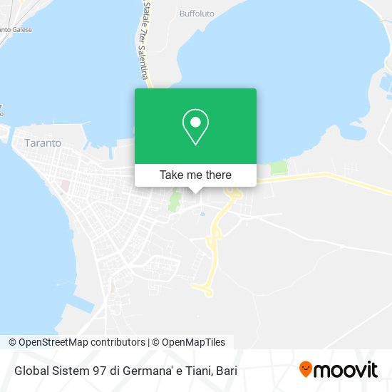 Global Sistem 97 di Germana' e Tiani map