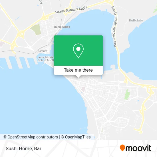 Sushi Home map