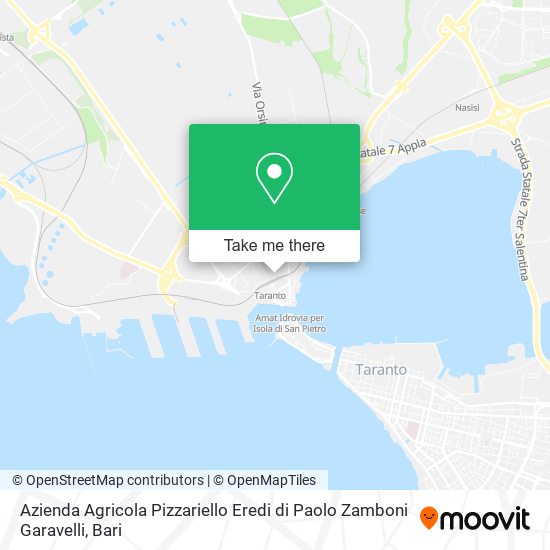 Azienda Agricola Pizzariello Eredi di Paolo Zamboni Garavelli map