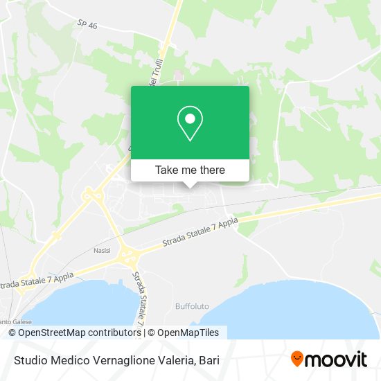 Studio Medico Vernaglione Valeria map