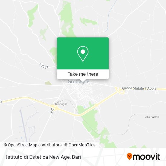 Istituto di Estetica New Age map