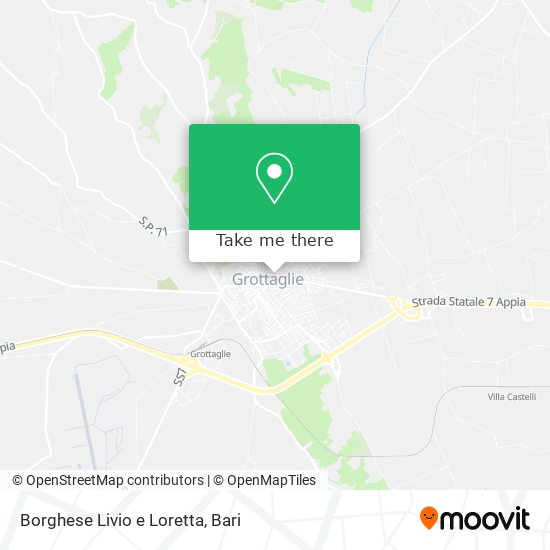 Borghese Livio e Loretta map