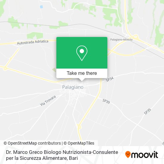 Dr. Marco Greco Biologo Nutrizionista-Consulente per la Sicurezza Alimentare map