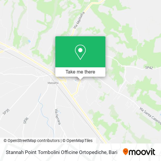 Stannah Point Tombolini Officine Ortopediche map