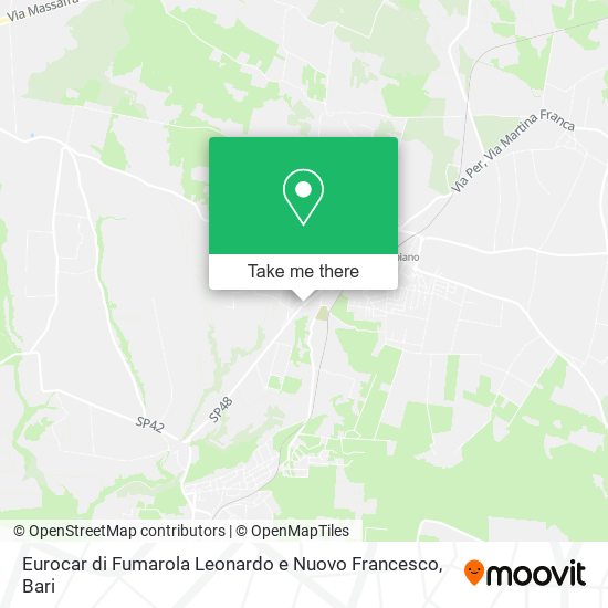 Eurocar di Fumarola Leonardo e Nuovo Francesco map