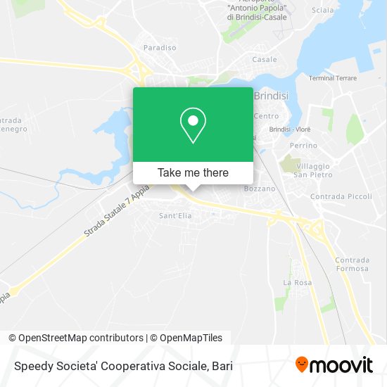 Speedy Societa' Cooperativa Sociale map