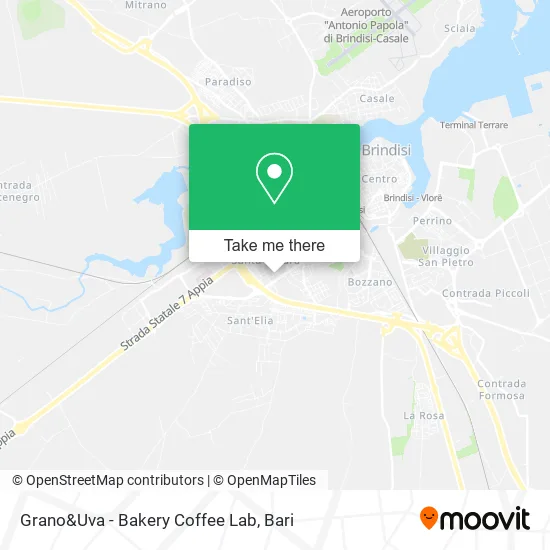 Grano&Uva - Bakery Coffee Lab map