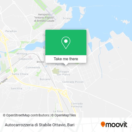 Autocarrozzeria di Stabile Ottavio map