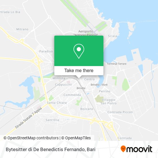 Bytesitter di De Benedictis Fernando map