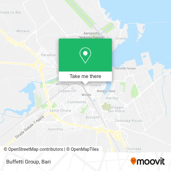 Buffetti Group map