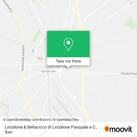 Linzalone & Bellacicco di Linzalone Pasquale e C. map