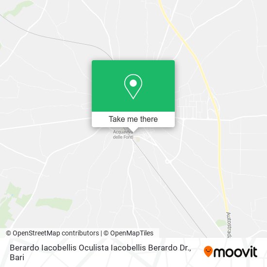 Berardo Iacobellis Oculista Iacobellis Berardo Dr. map