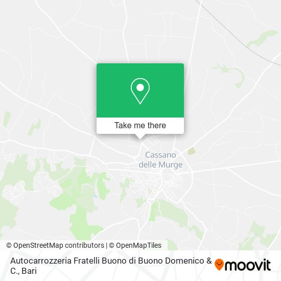 Autocarrozzeria Fratelli Buono di Buono Domenico & C. map