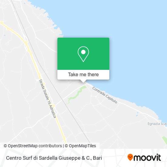 Centro Surf di Sardella Giuseppe & C. map
