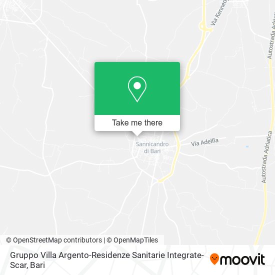 Gruppo Villa Argento-Residenze Sanitarie Integrate-Scar map