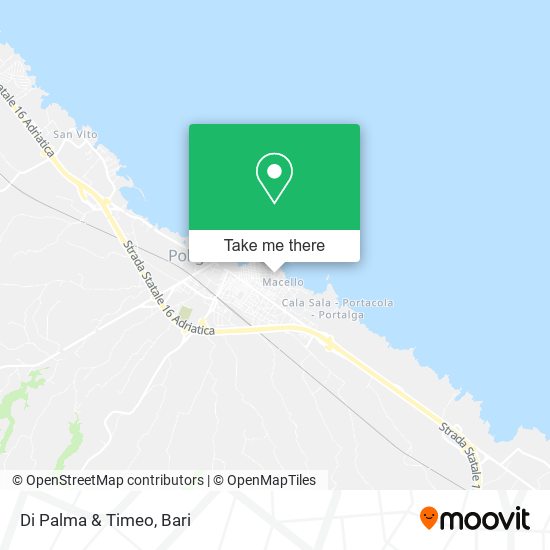 Di Palma & Timeo map