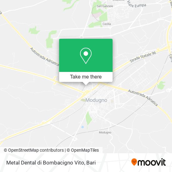 Metal Dental di Bombacigno Vito map