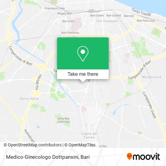 Medico-Ginecologo Dottpansini map