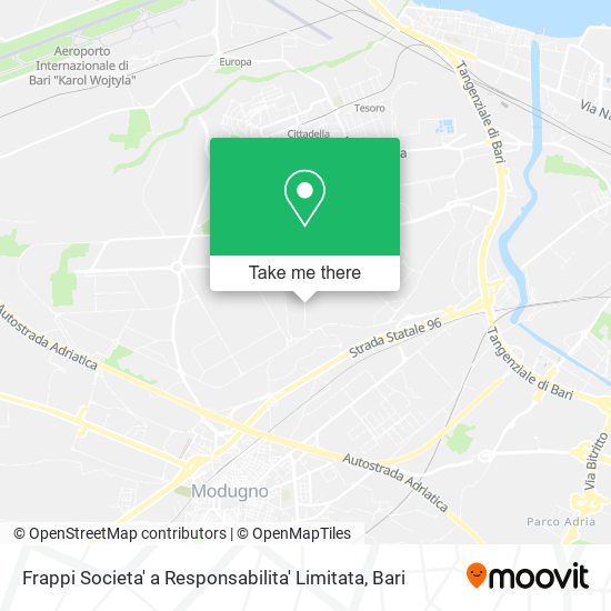 Frappi Societa' a Responsabilita' Limitata map