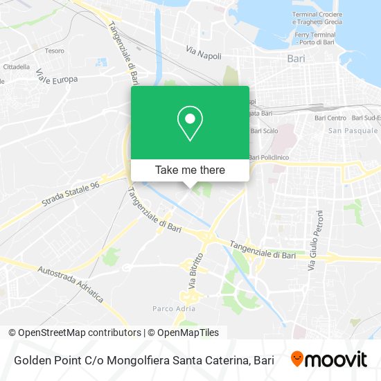 Golden Point C / o Mongolfiera Santa Caterina map