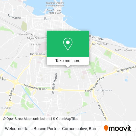 Welcome Italia Busine Partner Comunicalive map