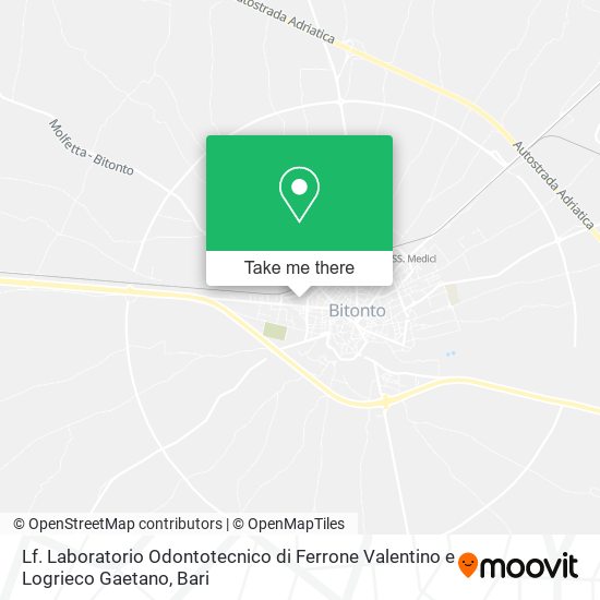 Lf. Laboratorio Odontotecnico di Ferrone Valentino e Logrieco Gaetano map