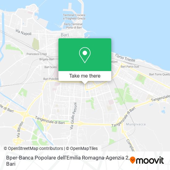 Bper-Banca Popolare dell'Emilia Romagna-Agenzia 2 map