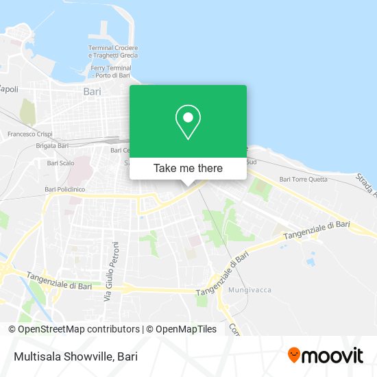 Multisala Showville map