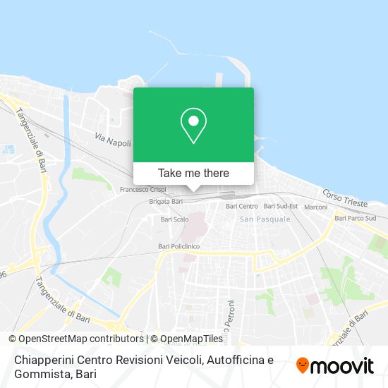Chiapperini Centro Revisioni Veicoli, Autofficina e Gommista map