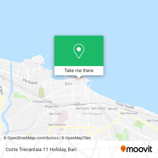 Corte Trecantaia 11 Holiday map