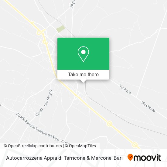 Autocarrozzeria Appia di Tarricone & Marcone map