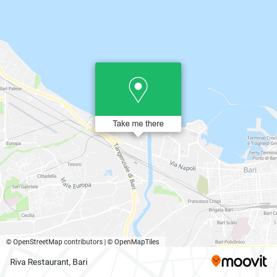Riva Restaurant map