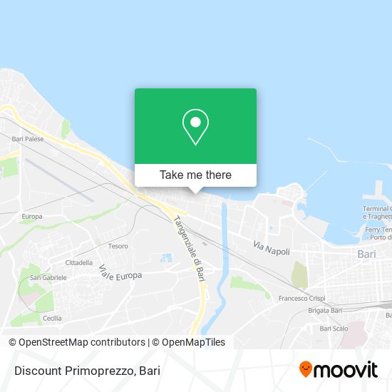 Discount Primoprezzo map