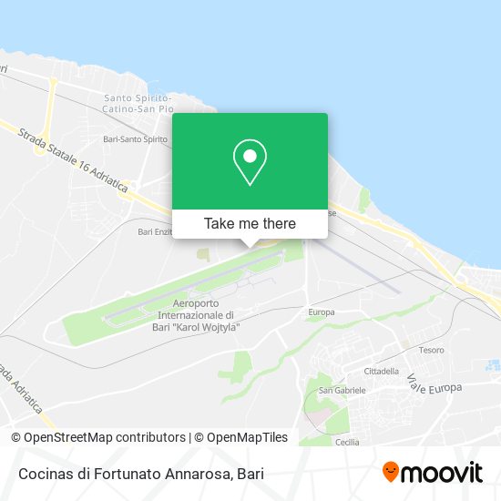 Cocinas di Fortunato Annarosa map