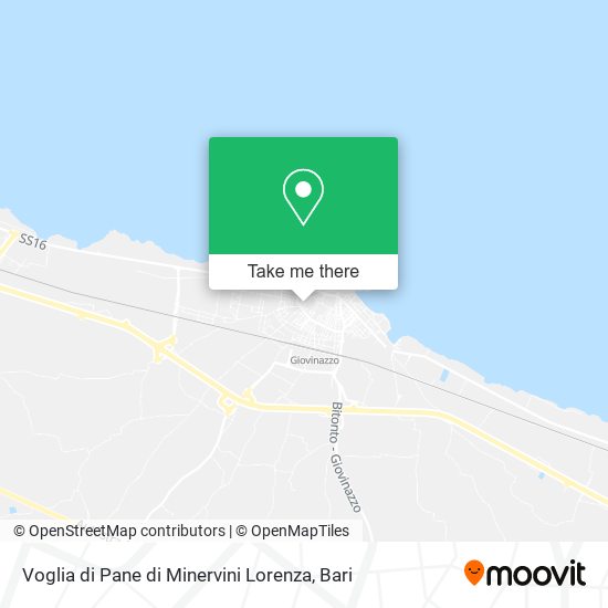 Voglia di Pane di Minervini Lorenza map