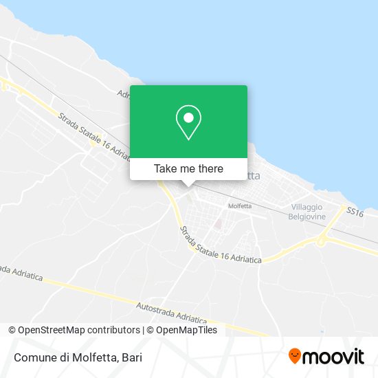 Comune di Molfetta map