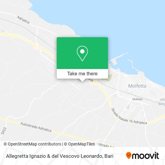 Allegretta Ignazio & del Vescovo Leonardo map