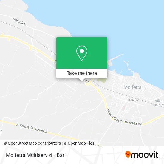 Molfetta Multi-Services map