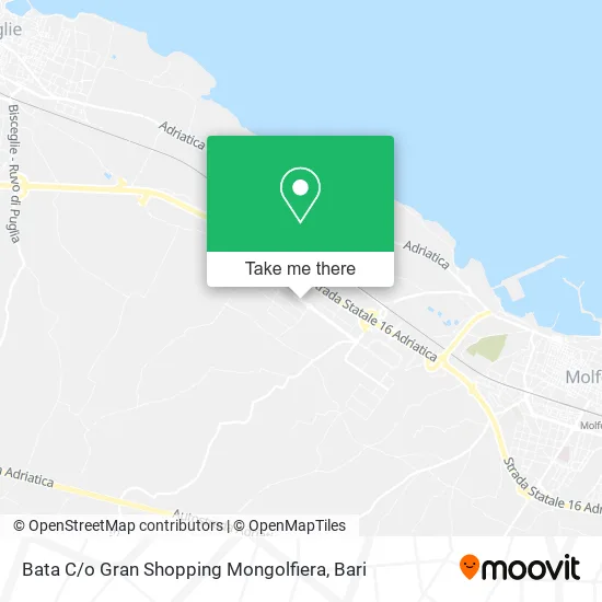 Bata C / o Gran Shopping Mongolfiera map
