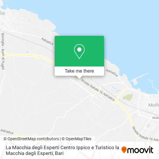 La Macchia degli Esperti Centro Ippico e Turistico la Macchia degli Esperti map